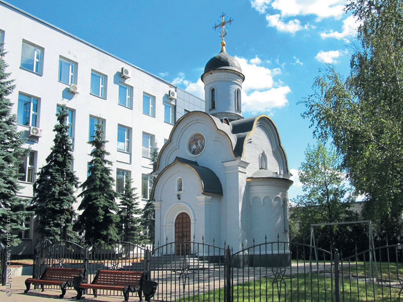 Часовня Святого Великомученика Георгия Победоносца - г. Москва, ул.  Живописная 28/1 на портале ВДПО.РФ